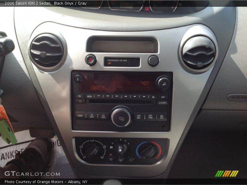 Black Onyx / Gray 2006 Saturn ION 2 Sedan