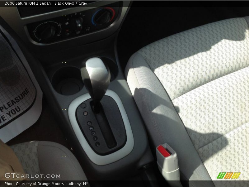 Black Onyx / Gray 2006 Saturn ION 2 Sedan