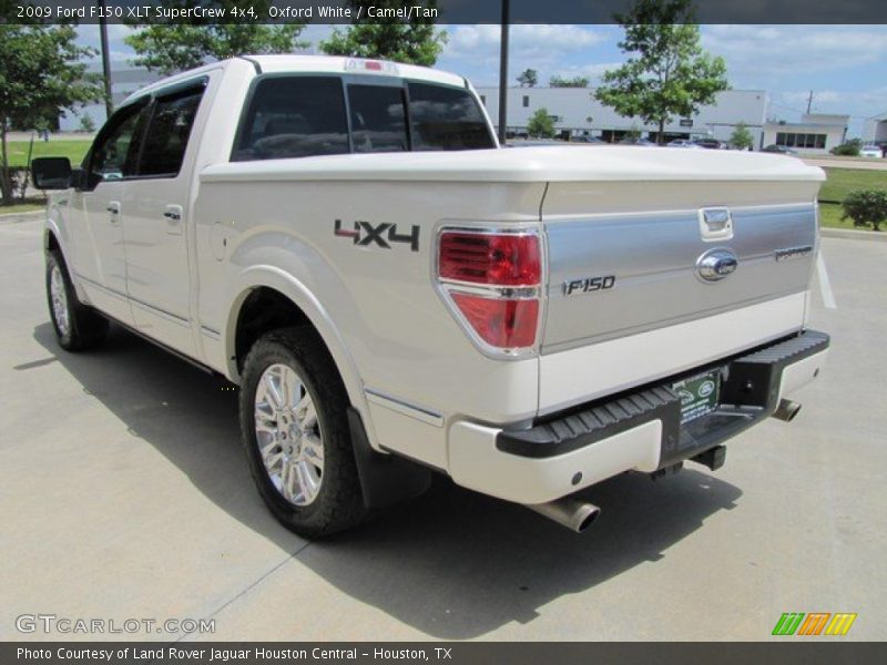 Oxford White / Camel/Tan 2009 Ford F150 XLT SuperCrew 4x4