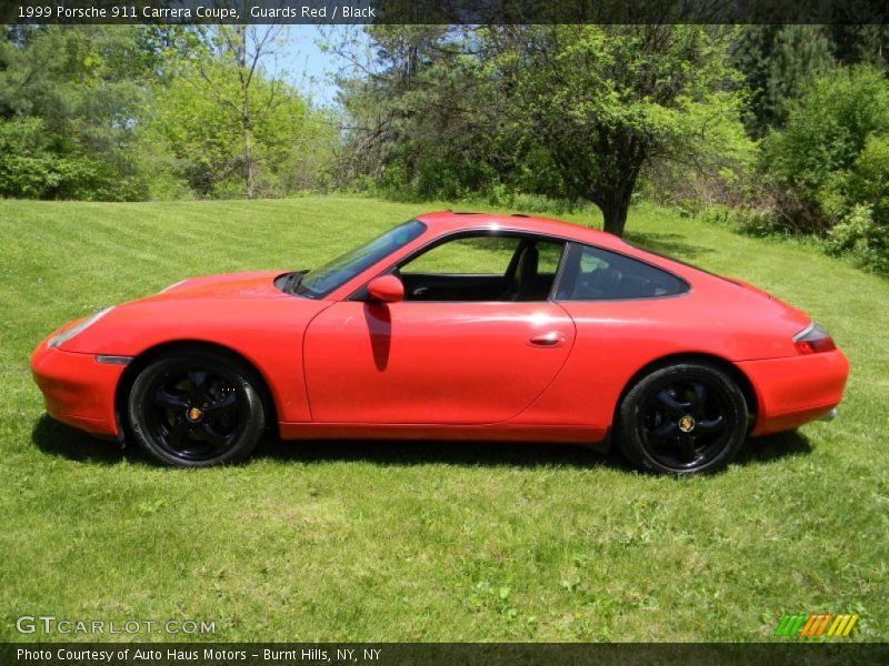 Guards Red / Black 1999 Porsche 911 Carrera Coupe