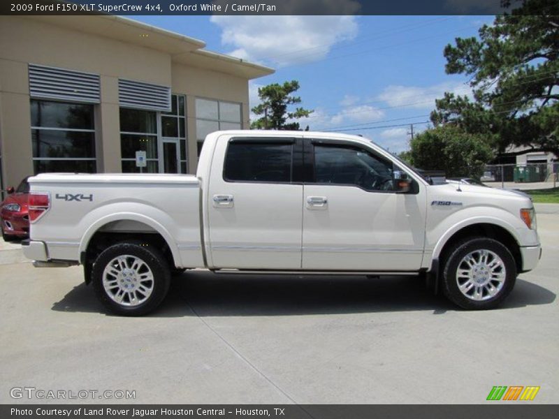 Oxford White / Camel/Tan 2009 Ford F150 XLT SuperCrew 4x4