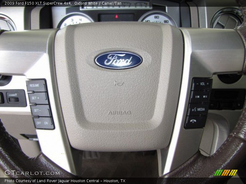Oxford White / Camel/Tan 2009 Ford F150 XLT SuperCrew 4x4