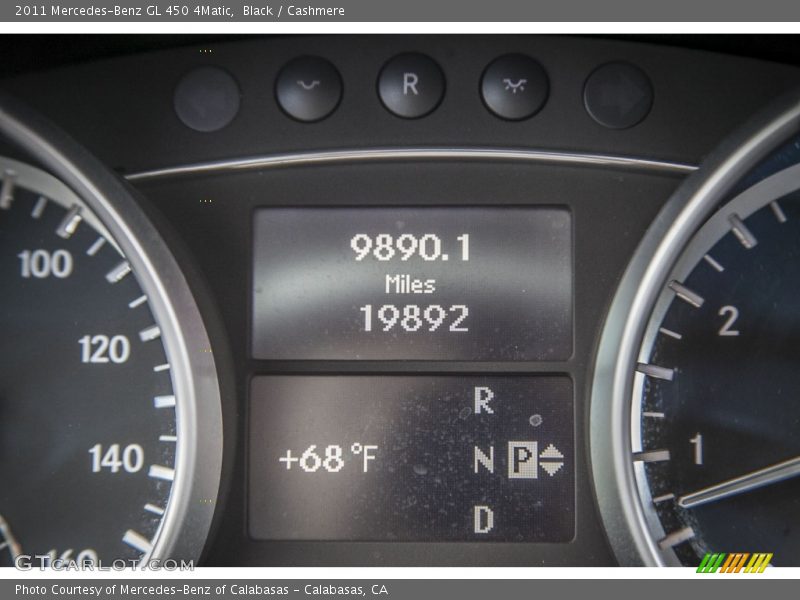 Black / Cashmere 2011 Mercedes-Benz GL 450 4Matic