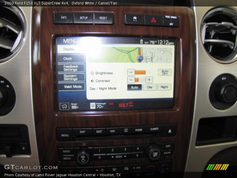 Oxford White / Camel/Tan 2009 Ford F150 XLT SuperCrew 4x4