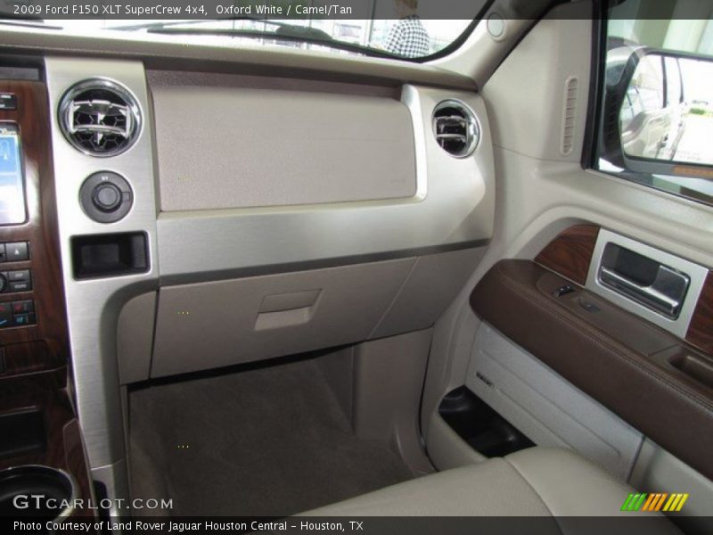 Oxford White / Camel/Tan 2009 Ford F150 XLT SuperCrew 4x4