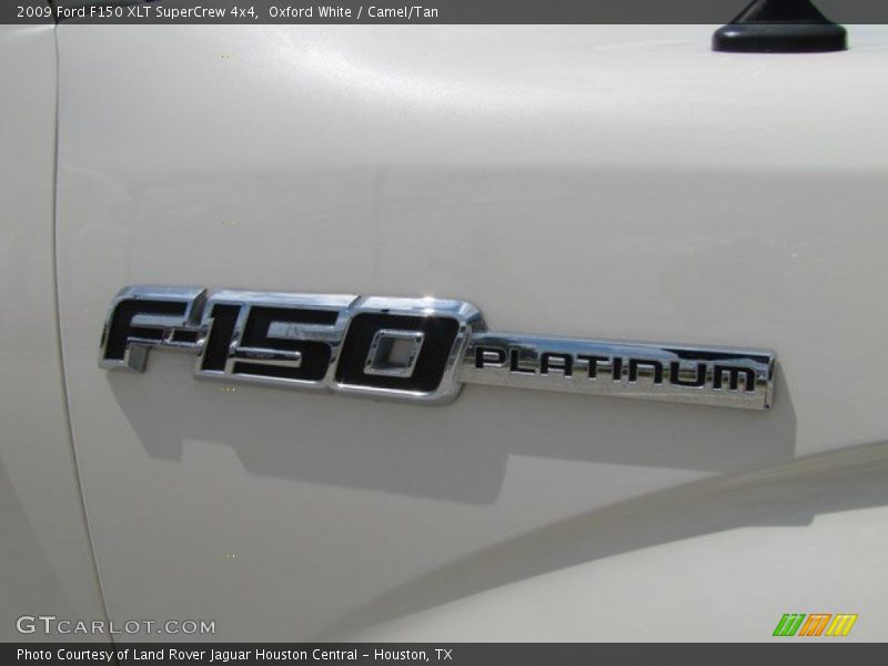 Oxford White / Camel/Tan 2009 Ford F150 XLT SuperCrew 4x4