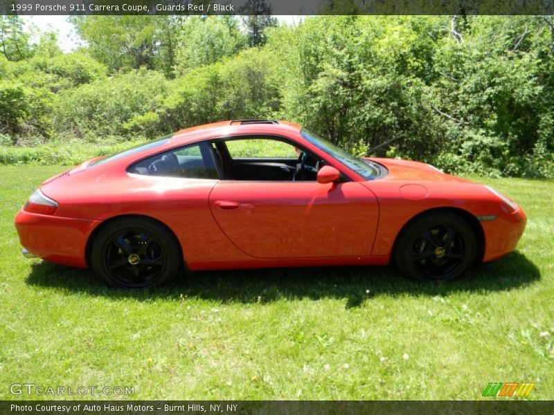 Guards Red / Black 1999 Porsche 911 Carrera Coupe