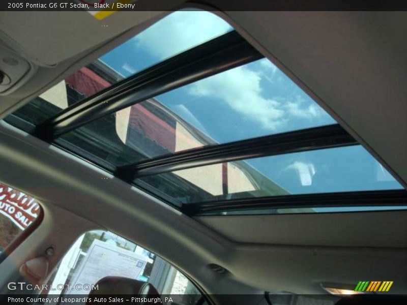 Black / Ebony 2005 Pontiac G6 GT Sedan