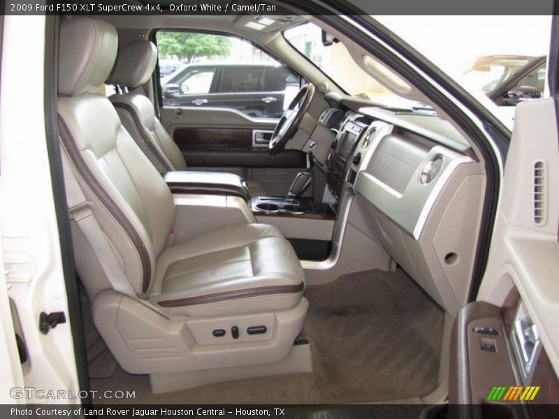 Oxford White / Camel/Tan 2009 Ford F150 XLT SuperCrew 4x4