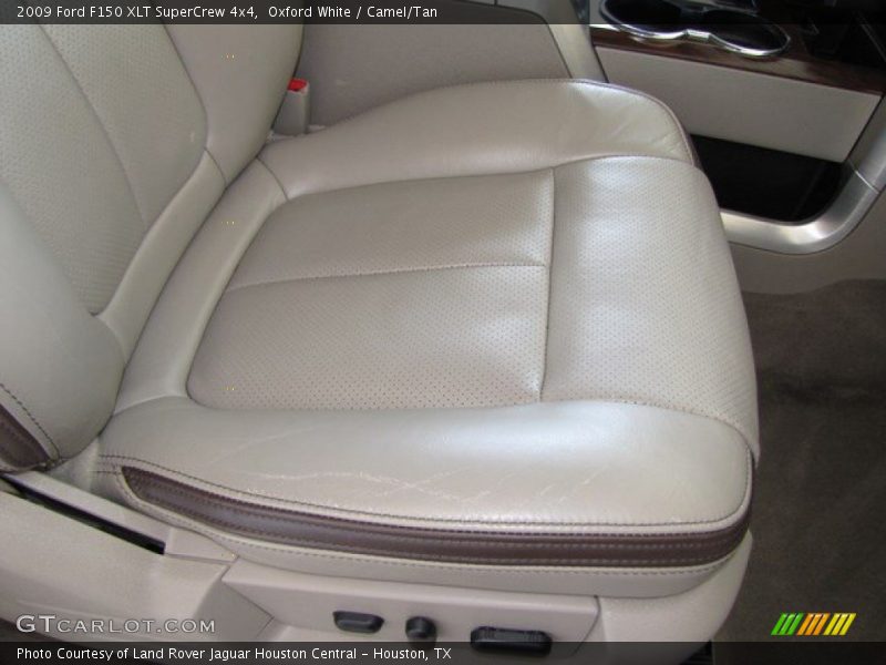 Oxford White / Camel/Tan 2009 Ford F150 XLT SuperCrew 4x4