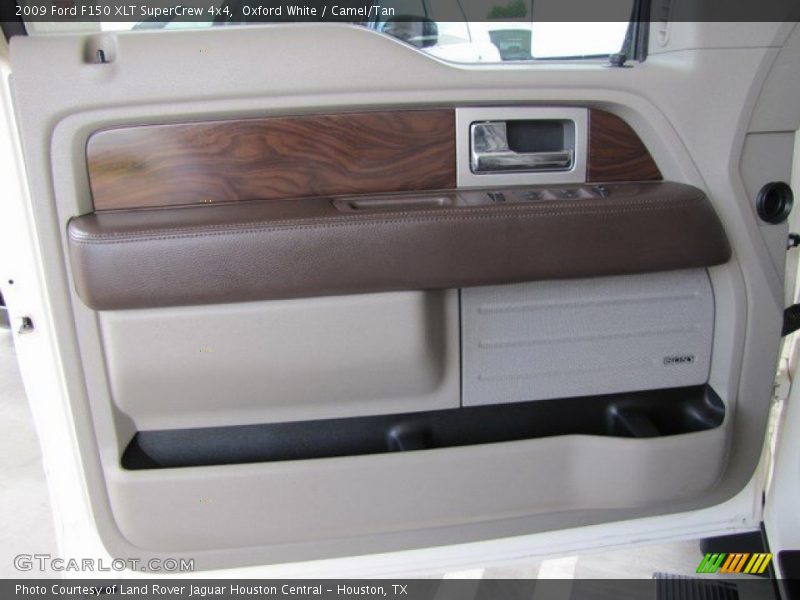 Oxford White / Camel/Tan 2009 Ford F150 XLT SuperCrew 4x4