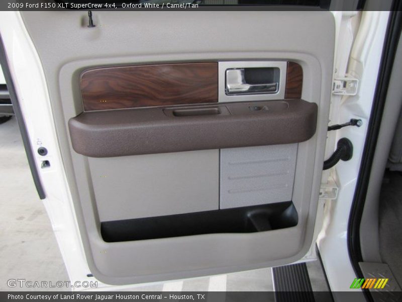 Oxford White / Camel/Tan 2009 Ford F150 XLT SuperCrew 4x4