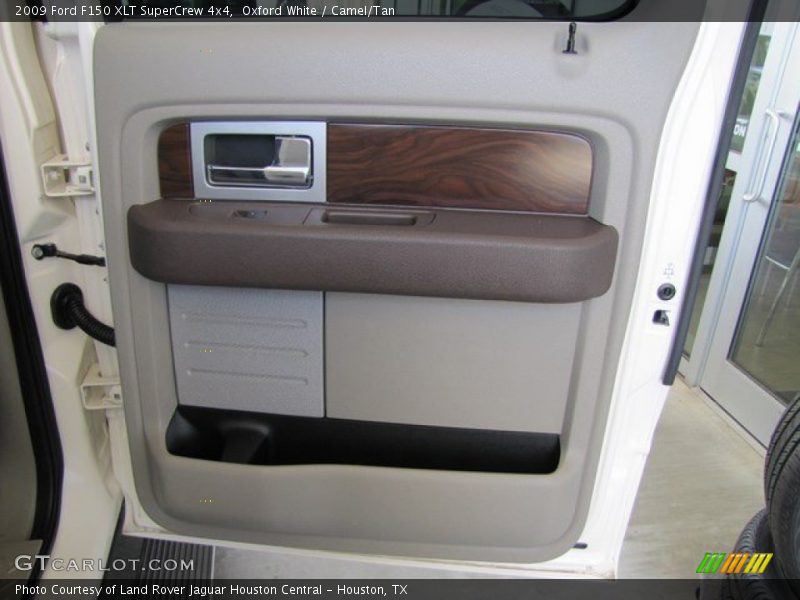 Oxford White / Camel/Tan 2009 Ford F150 XLT SuperCrew 4x4