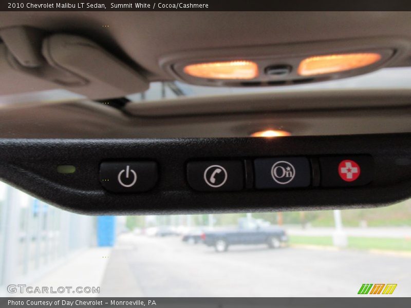 Summit White / Cocoa/Cashmere 2010 Chevrolet Malibu LT Sedan