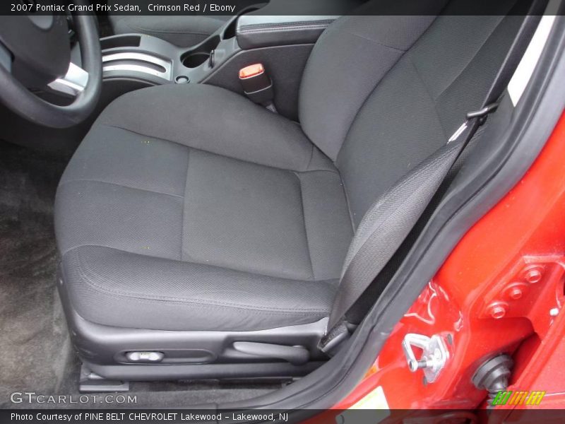 Crimson Red / Ebony 2007 Pontiac Grand Prix Sedan