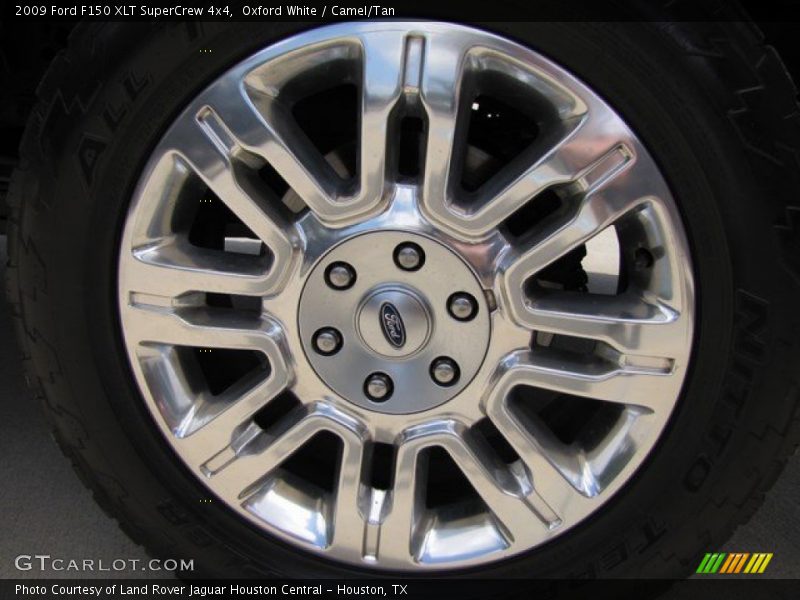Oxford White / Camel/Tan 2009 Ford F150 XLT SuperCrew 4x4