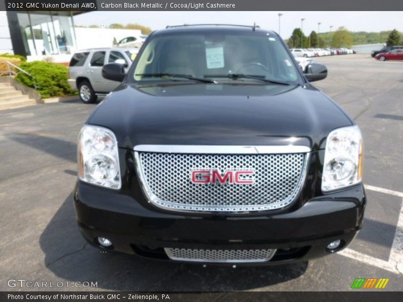 Carbon Black Metallic / Cocoa/Light Cashmere 2012 GMC Yukon Denali AWD