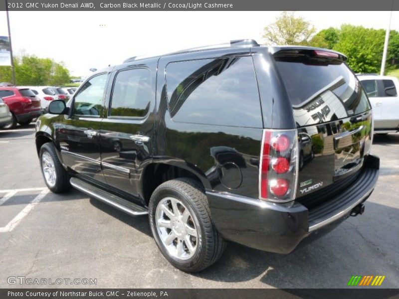 Carbon Black Metallic / Cocoa/Light Cashmere 2012 GMC Yukon Denali AWD