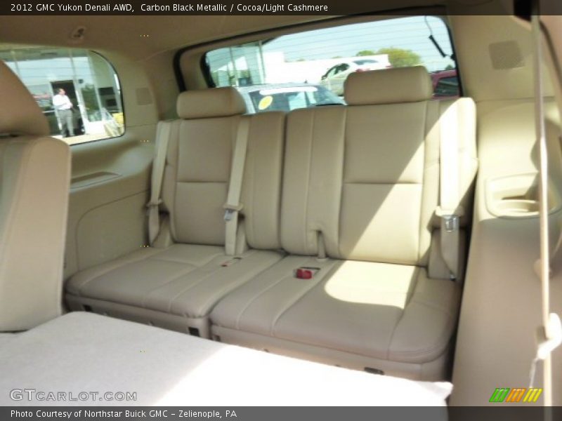 Carbon Black Metallic / Cocoa/Light Cashmere 2012 GMC Yukon Denali AWD
