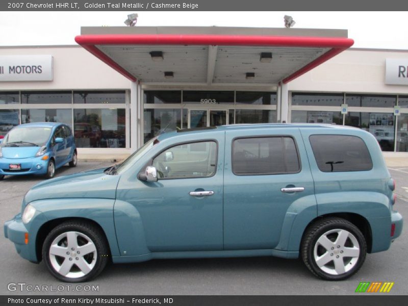 Golden Teal Metallic / Cashmere Beige 2007 Chevrolet HHR LT