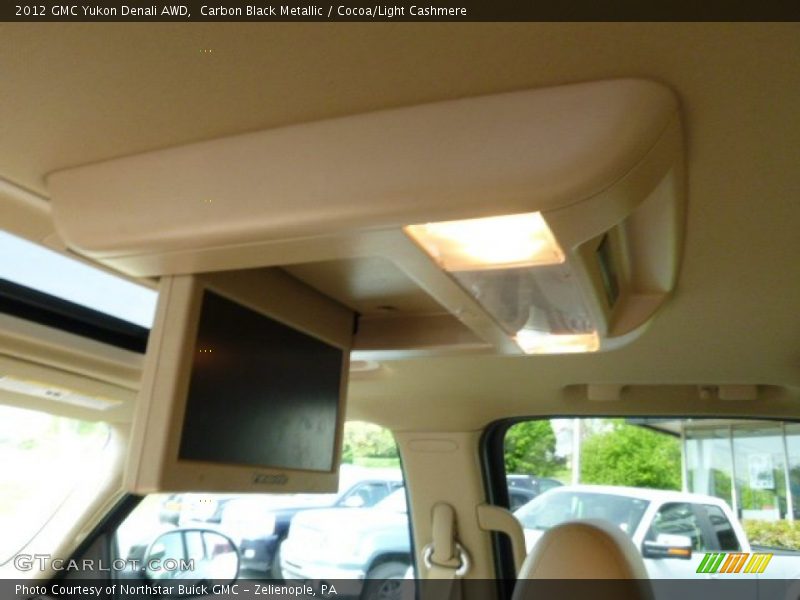 Carbon Black Metallic / Cocoa/Light Cashmere 2012 GMC Yukon Denali AWD
