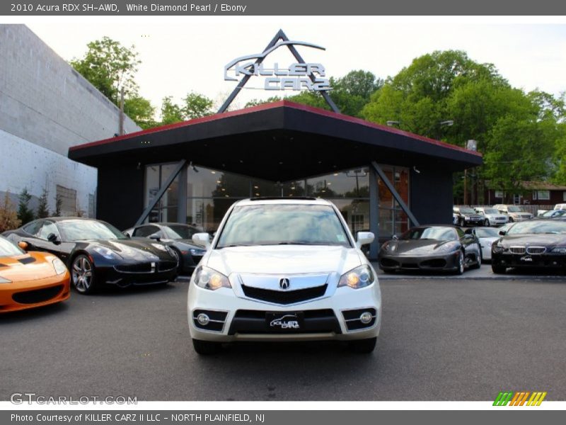 White Diamond Pearl / Ebony 2010 Acura RDX SH-AWD