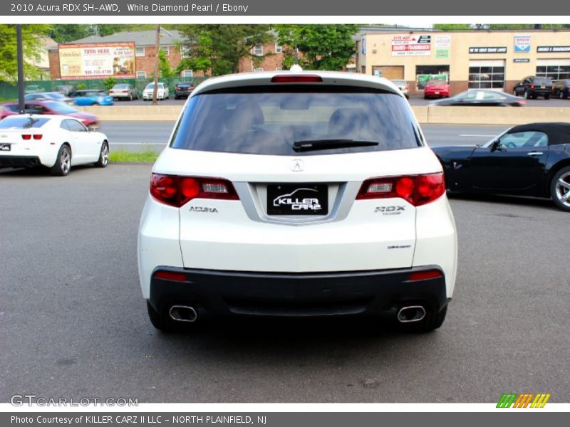 White Diamond Pearl / Ebony 2010 Acura RDX SH-AWD