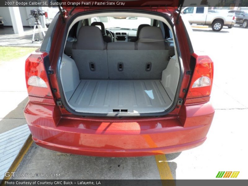 Sunburst Orange Pearl / Pastel Slate Gray 2007 Dodge Caliber SE