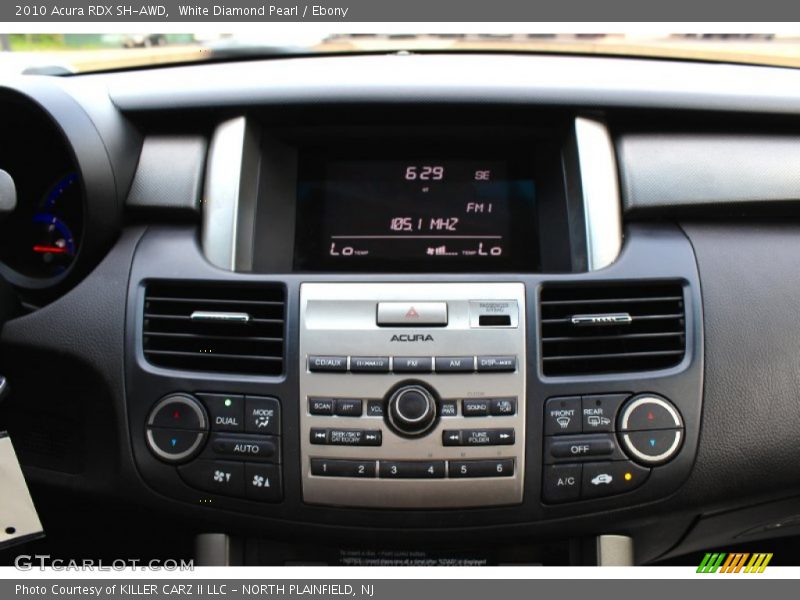 White Diamond Pearl / Ebony 2010 Acura RDX SH-AWD
