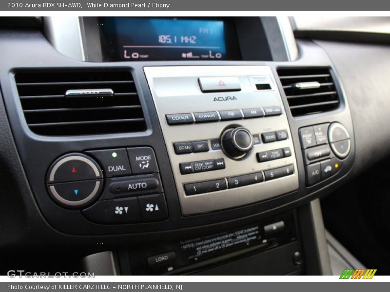 White Diamond Pearl / Ebony 2010 Acura RDX SH-AWD