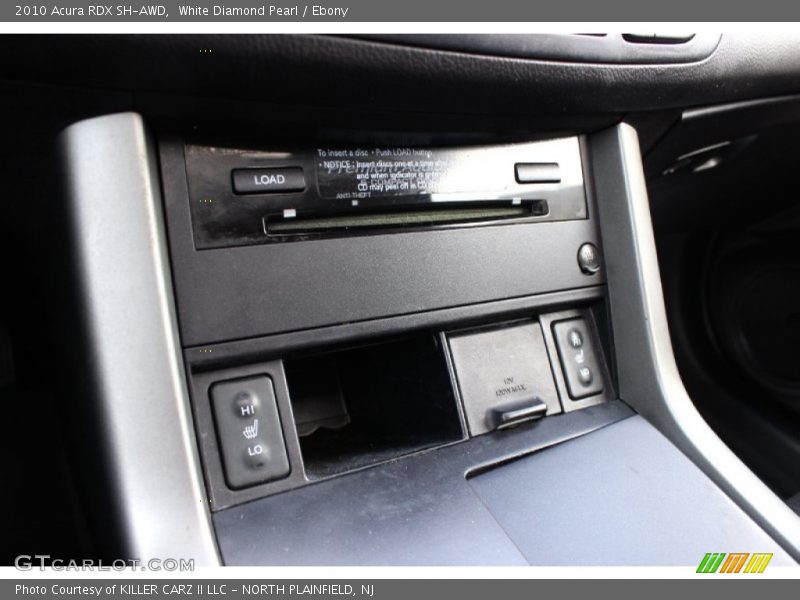 White Diamond Pearl / Ebony 2010 Acura RDX SH-AWD