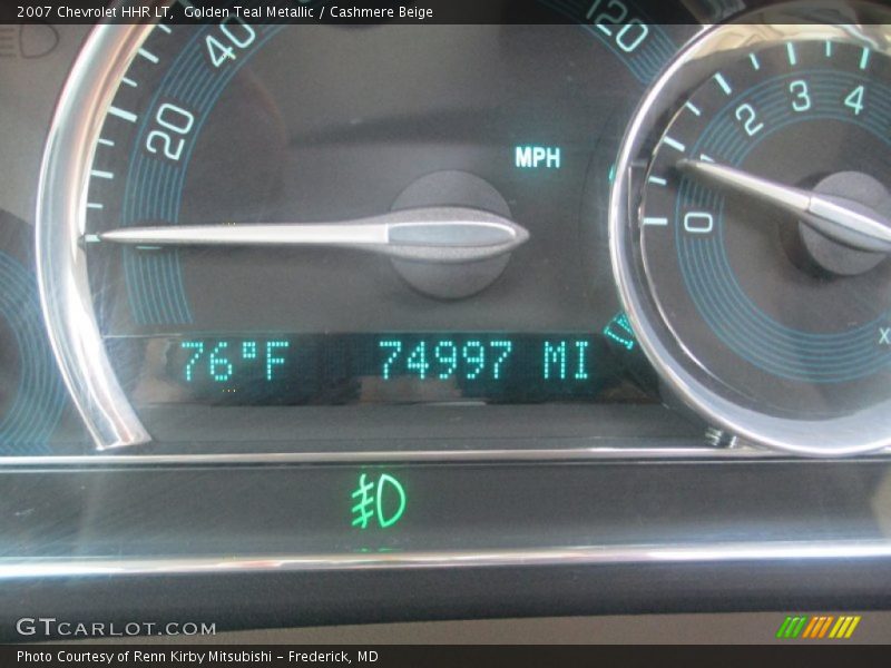 Golden Teal Metallic / Cashmere Beige 2007 Chevrolet HHR LT