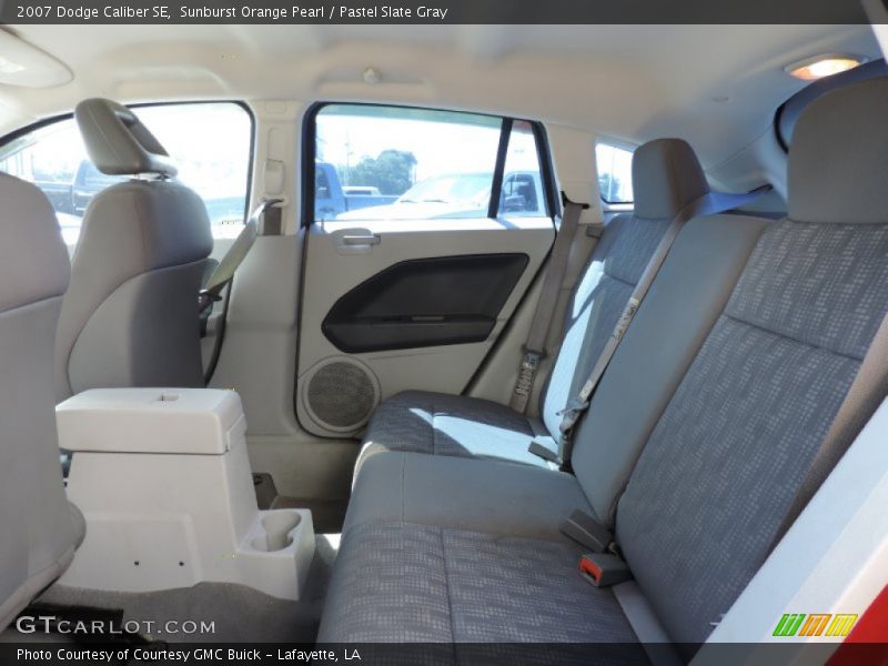 Sunburst Orange Pearl / Pastel Slate Gray 2007 Dodge Caliber SE