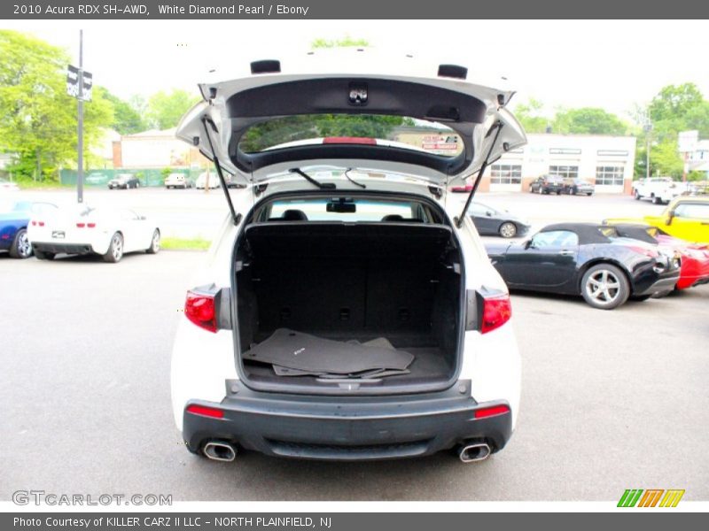 White Diamond Pearl / Ebony 2010 Acura RDX SH-AWD