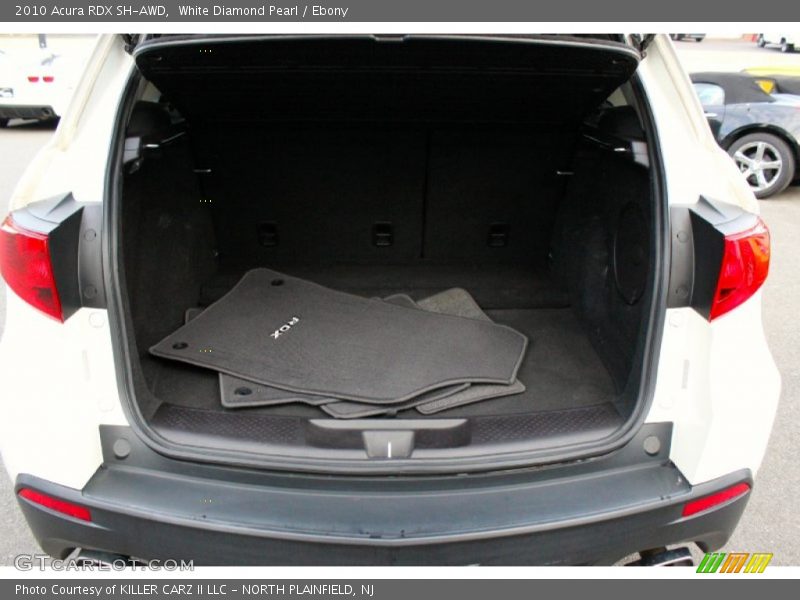 White Diamond Pearl / Ebony 2010 Acura RDX SH-AWD