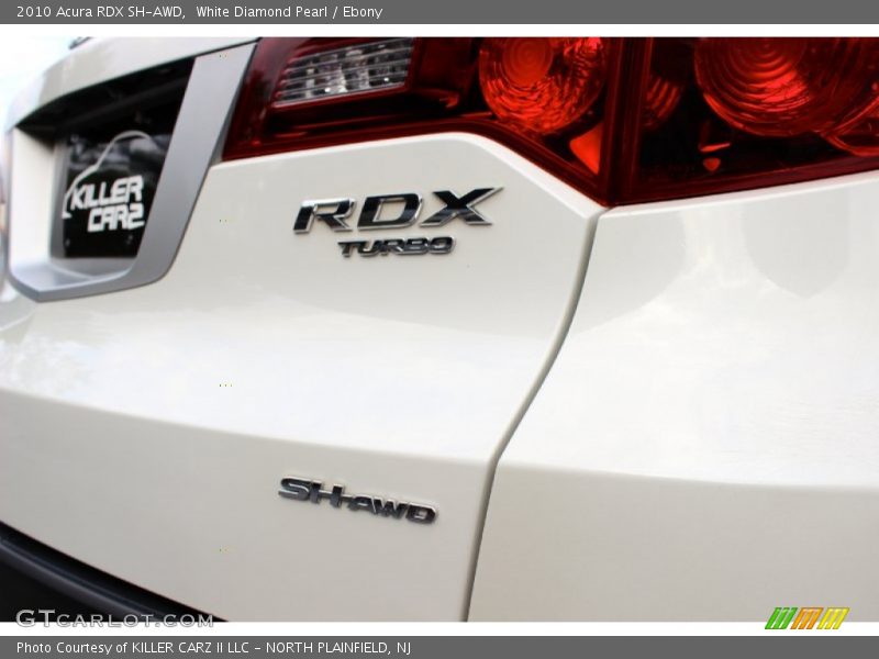 White Diamond Pearl / Ebony 2010 Acura RDX SH-AWD