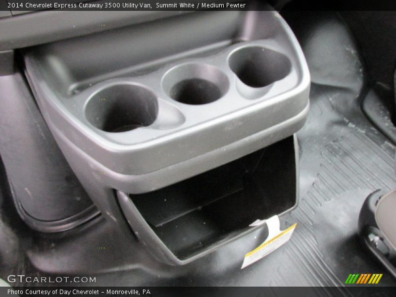 Summit White / Medium Pewter 2014 Chevrolet Express Cutaway 3500 Utility Van