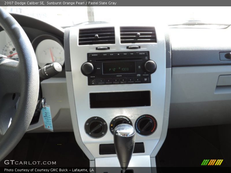 Sunburst Orange Pearl / Pastel Slate Gray 2007 Dodge Caliber SE