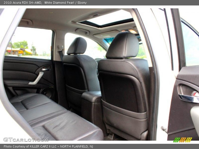 White Diamond Pearl / Ebony 2010 Acura RDX SH-AWD