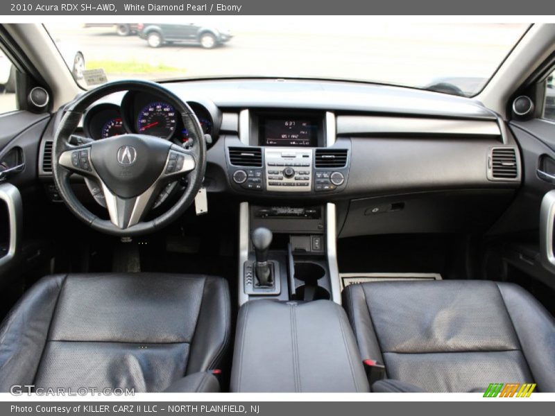 White Diamond Pearl / Ebony 2010 Acura RDX SH-AWD