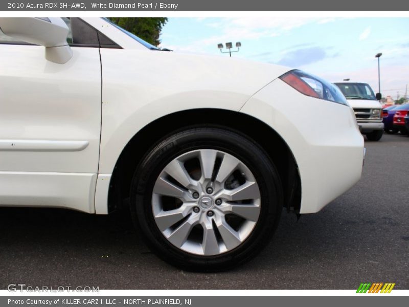 White Diamond Pearl / Ebony 2010 Acura RDX SH-AWD