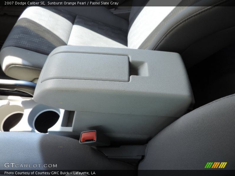 Sunburst Orange Pearl / Pastel Slate Gray 2007 Dodge Caliber SE