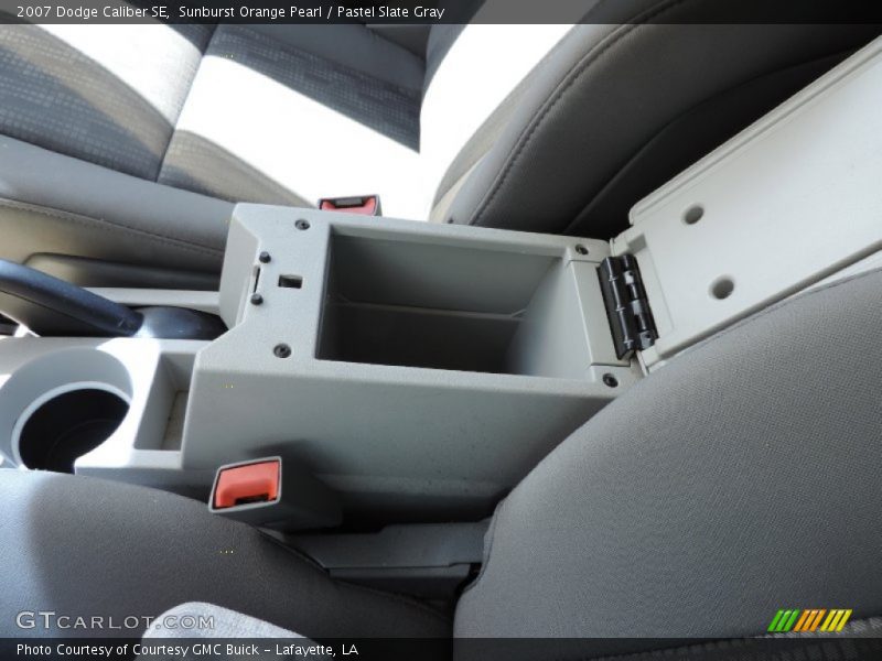 Sunburst Orange Pearl / Pastel Slate Gray 2007 Dodge Caliber SE