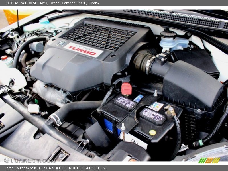 White Diamond Pearl / Ebony 2010 Acura RDX SH-AWD