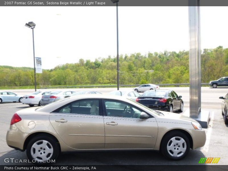 Sedona Beige Metallic / Light Taupe 2007 Pontiac G6 Sedan