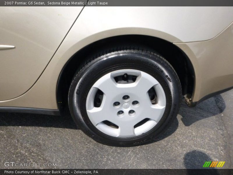 Sedona Beige Metallic / Light Taupe 2007 Pontiac G6 Sedan