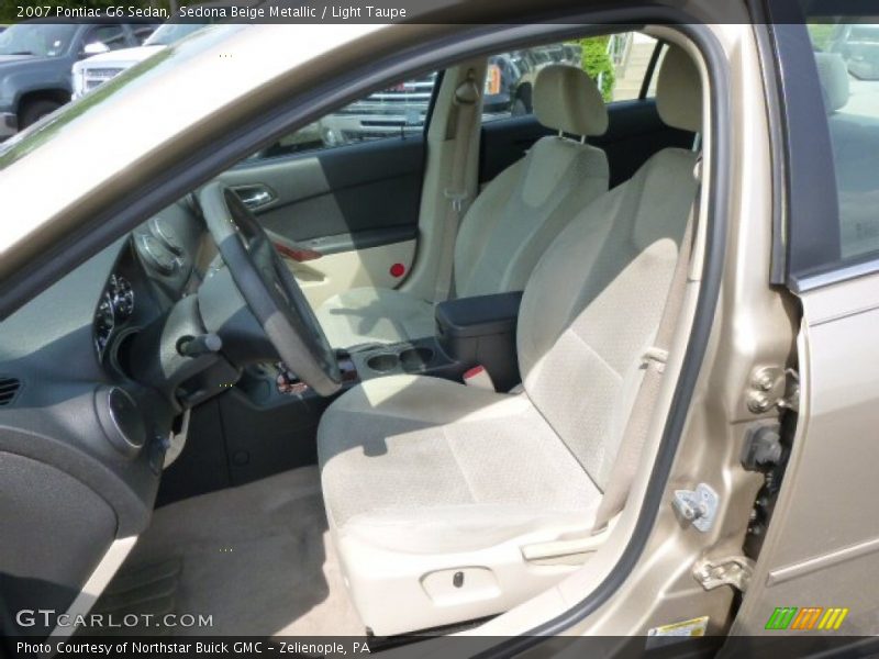 Sedona Beige Metallic / Light Taupe 2007 Pontiac G6 Sedan
