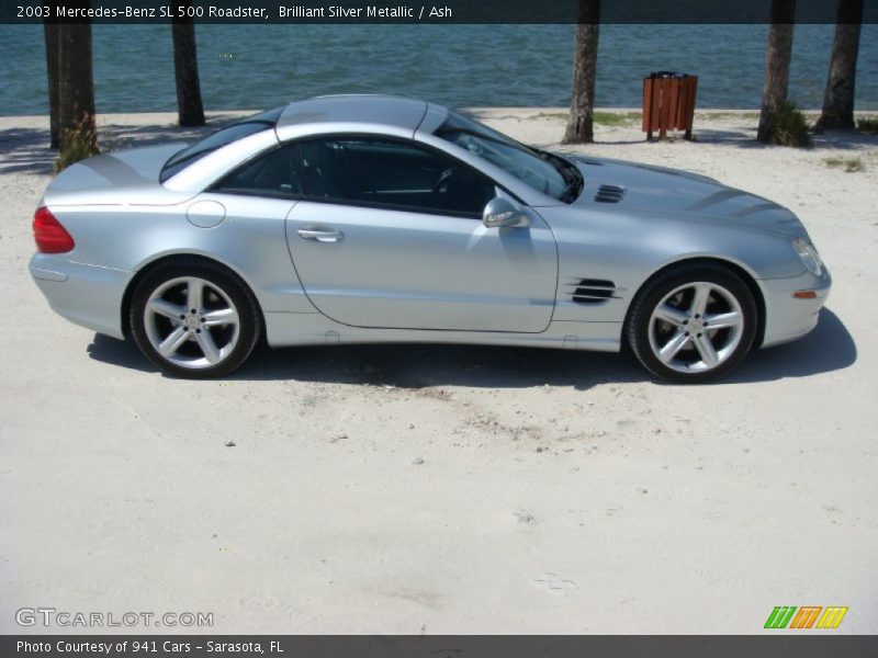  2003 SL 500 Roadster Brilliant Silver Metallic