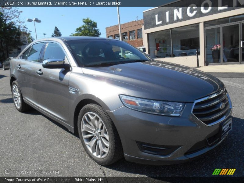 Sterling Gray Metallic / Charcoal Black 2013 Ford Taurus Limited