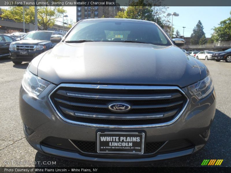Sterling Gray Metallic / Charcoal Black 2013 Ford Taurus Limited